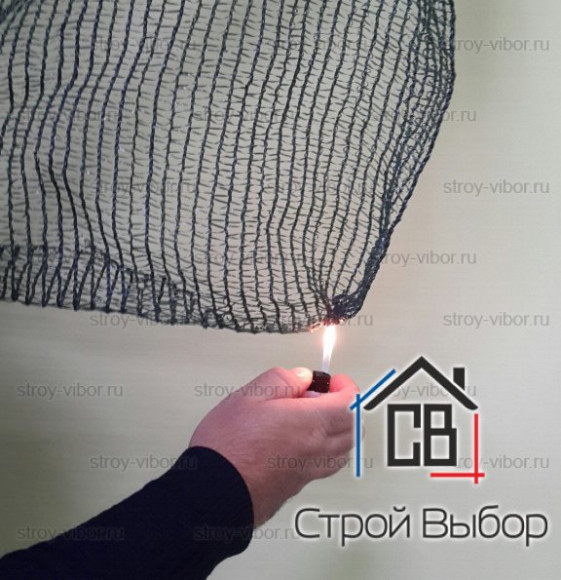 Фасадная сетка 35г/м2 негорючая самозатухающая 3х50м Фасадная сетка 35г/м2 негорючая самозатухающая 3х50м